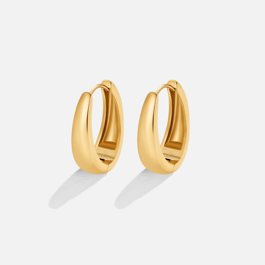 Pendientes de aro de oro Valentin
