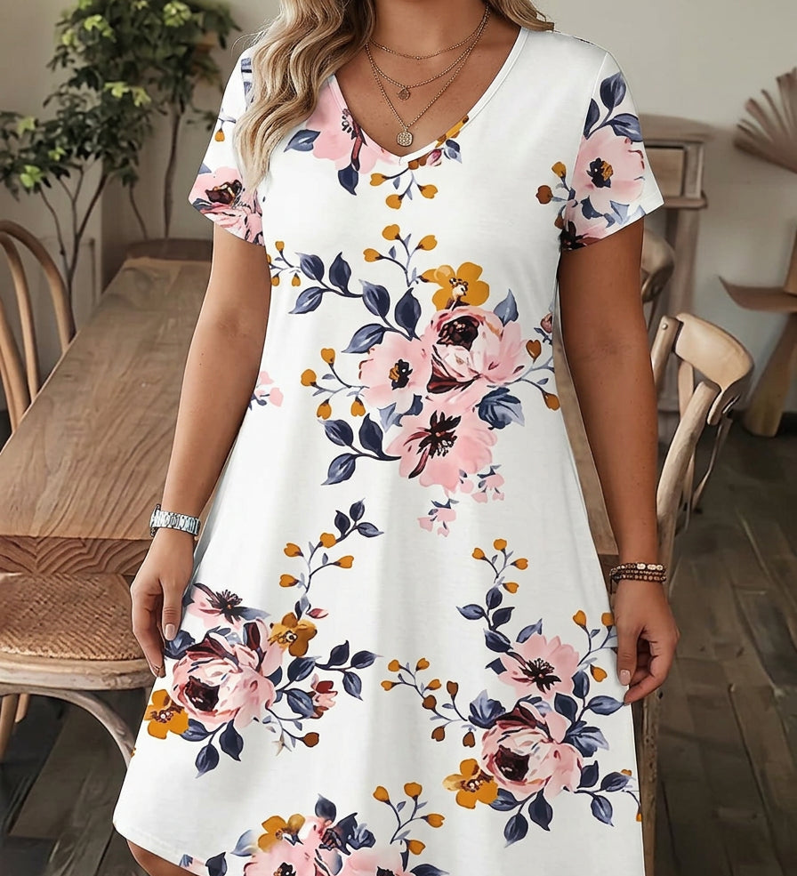 Colette - Vestido Estampado de Flores