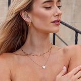 Collana Fiore Bianco