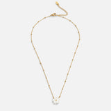 Collana Fiore Bianco
