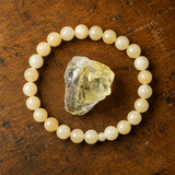 Bracciale in Quarzo Citrino per Abbondanza, Gioia e Positività